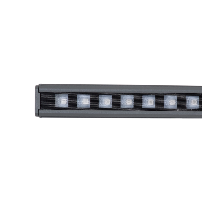 DIGIBAR 90212 Ψηφιακή Pixel Addressable Facade Μπάρα LED 12W 600lm 45° DC 24V Αδιάβροχο IP65 8 x Pixel Πολύχρωμο RGB Dimmable DMX512 SPI/TTL Protocol IC UCS512C4 - Bridgelux SMD Chip - Γκρι Ανθρακί - Μ100 x Π3.5 x Υ3.2cm - 3 Χρόνια Εγγύηση - 8