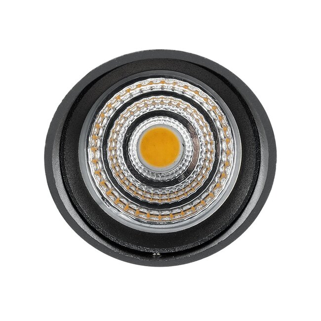 GARDO GLB-103-0025 Φωτιστικό Σποτ για Φυτά - Δέντρα με Βάση Κήπου / Καρφωτό LED 10W 900lm 24° DC 24V Αδιάβροχο IP65 Θερμό Λευκό 2700K - Sanan SMD Chip - Μαύρο Ματ - Μ5 x Π5 x Υ18cm - 3 Χρόνια Εγγύηση - 7