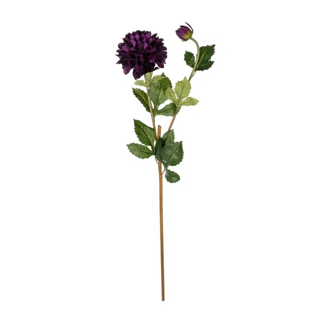 Artificial Garden PURPLE DHALIA BRANCH 21323 Τεχνητό Διακοσμητικό Μωβ Κλαδί Ντάλια Y78cm
