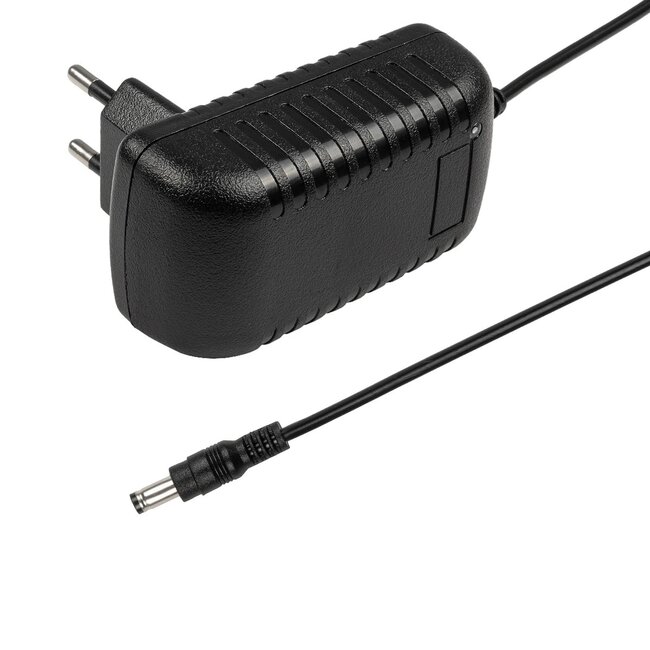 VOLTIX GLB-107-0006 Τροφοδοτικό/Μετασχηματιστής Class II SELV 24W 1A AC 220-240V σε DC 24V IP20 - Μαύρο Ματ - Μ8 x Π4.2 x Υ2.8cm - 3 Χρόνια Εγγύηση - 4