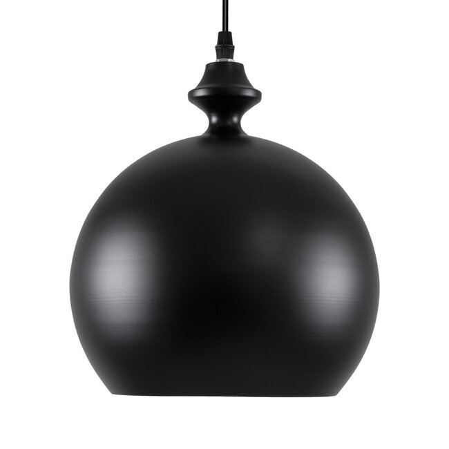 ROCKFORD 01287-B Μοντέρνο Κρεμαστό Φωτιστικό Οροφής Μονόφωτο Μαύρο Μεταλλικό Καμπάνα Φ24 x Υ27cm - 3