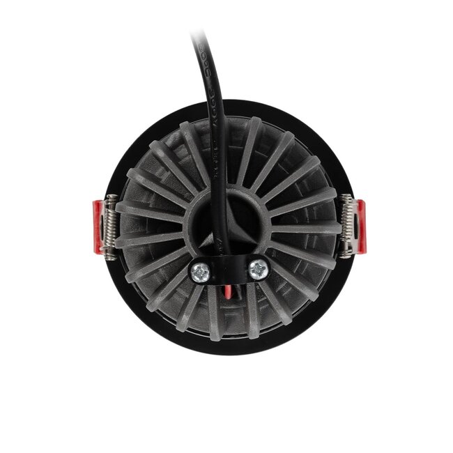 kelvo® ASYMMETRICAL KLV-101-0130 Χωνευτό Downlight Σποτ LED 7W 840lm 15°x30° AC 220-240V IP20 Θερμό Λευκό 2700K - Bridgelux COB Chip & TÜV SÜD Driver - Μαύρο Ματ - Μ8.3 x Π8.3 x Υ8.16cm / Q7.3cm - 5 Χρόνια Εγγύηση - 5
