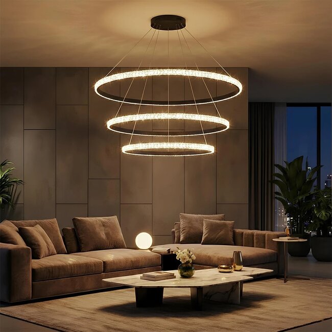 kelvo® DIAMOND KLV-101-0241 Κρεμαστό Φωτιστικό Οροφής LED 150W 15000lm 180° AC 220-240V IP20 Ρυθμιζόμενο Λευκό CCT με Χειριστήριο από 2700K έως 6000K Dimmable - Lumileds SMD Chip - Μαύρο Ματ - Μ100 x Π100 x Υ100cm - 3 Χρόνια Εγγύηση kelvo® DIAMOND KLV-101-0241 Κρεμαστό Φωτιστικό Οροφής LED 150W 15000lm 180° AC 220-240V IP20 Ρυθμιζόμενο Λευκό CCT με Χειριστήριο από 2700K έως 6000K Dimmable - Lumileds SMD Chip - Μαύρο Ματ - Μ100 x Π100 x Υ100cm - 3 Χρόνια Εγγύηση