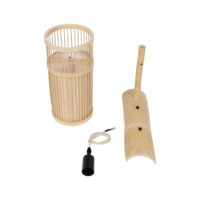 NOMAD 01972 Boho Φωτιστικό Τοίχου - Απλίκα με Ντουί 1 x E27 AC 220-240V IP20 - Μπεζ - Μ16 x Π28 x Υ50cm - 9