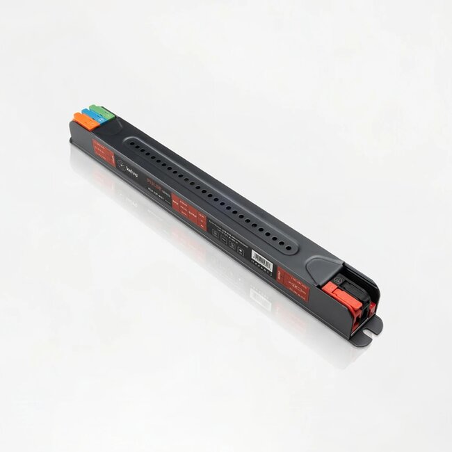 kelvo® PULSE KLV-107-0001 Ultra Slim Τροφοδοτικό/Μετασχηματιστής Class I PELV 48W 2A AC 220-240V σε DC 24V IP20 - Γκρι Ανθρακί Ματ - Μ20.1 x Π1.9 x Υ2cm - 5 Χρόνια Εγγύηση - 2