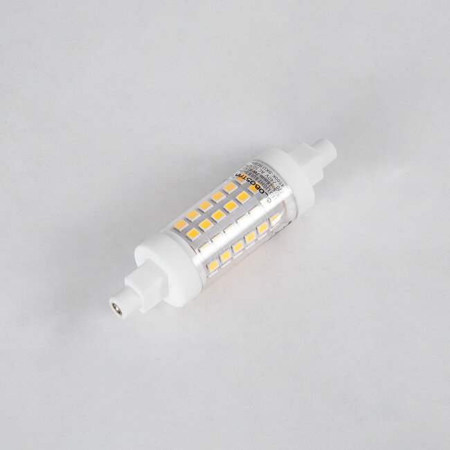 TUBINI 60394 Λάμπα R7S 78mm LED 7W 819lm 360° AC 220-240V IP20 Φυσικό Λευκό 4500K - Lumileds SMD Chip - Μ7.8 x Π2 x Υ2cm - 3 Χρόνια Εγγύηση - 3