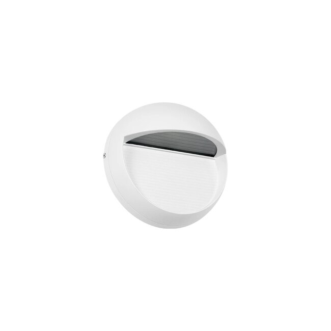 kelvo® STEPART KLV-101-0097 Μοντέρνο Φωτιστικό Σκαλοπατιού - Διαδρόμου LED 3W 375lm 45° AC 220-240V Αδιάβροχο IP65 Θερμό Λευκό 2700K - Lumileds SMD Chip & TÜV SÜD Driver - Λευκό Ματ - Μ16 x Π8 x Υ16cm - 5 Χρόνια Εγγύηση - 3