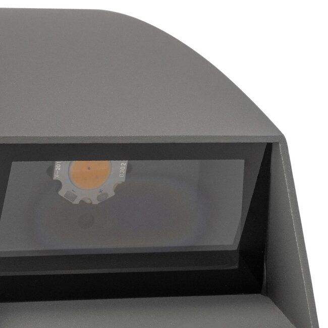 kelvo® FLUX KLV-101-0120 Μοντέρνο Φωτιστικό Τοίχου - Απλίκα LED 6W 750lm 30° AC 220-240V Αδιάβροχο IP65 Θερμό Λευκό 2700K - Bridgelux COB Chip & TÜV SÜD Driver - Γκρι Ανθρακί Ματ - Μ5 x Π8.5 x Υ17cm - 5 Χρόνια Εγγύηση - 9 kelvo® FLUX KLV-101-0120 Μοντέρνο Φωτιστικό Τοίχου - Απλίκα LED 6W 750lm 30° AC 220-240V Αδιάβροχο IP65 Θερμό Λευκό 2700K - Bridgelux COB Chip & TÜV SÜD Driver - Γκρι Ανθρακί Ματ - Μ5 x Π8.5 x Υ17cm - 5 Χρόνια Εγγύηση - 9