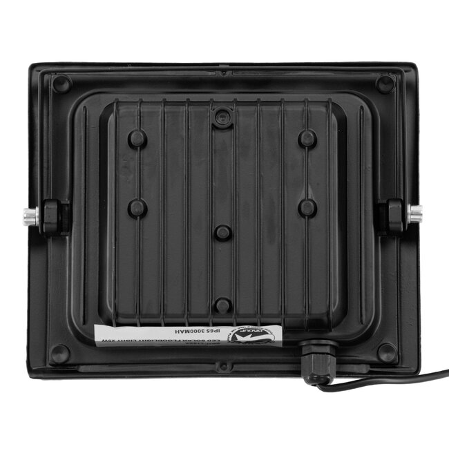 HERMES 71554 Προβολέας LED 25W 250lm 120° DC 5V με Φωτοβολταϊκό Panel 5V 4W & Επαναφορτιζόμενη Μπαταρία Li-ion 3.2V 3000mAh Αδιάβροχο IP65 Ψυχρό Λευκό 6000K - Sanan Chip - Μαύρο - Μ19.5 x Π5 x Υ4.8cm - 2 Χρόνια Εγγύηση - 6 HERMES 71554 Προβολέας LED 25W 250lm 120° DC 5V με Φωτοβολταϊκό Panel 5V 4W & Επαναφορτιζόμενη Μπαταρία Li-ion 3.2V 3000mAh Αδιάβροχο IP65 Ψυχρό Λευκό 6000K - Sanan Chip - Μαύρο - Μ19.5 x Π5 x Υ4.8cm - 2 Χρόνια Εγγύηση - 6