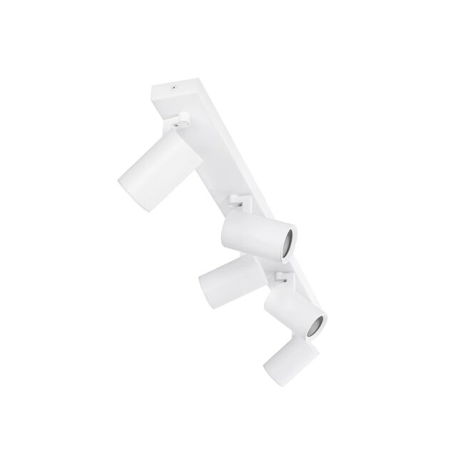 kelvo® SPOTA KLV-101-0143 Μοντέρνο Κινούμενο Φωτιστικό Σποτ Οροφής με Ντουί 5 x GU10 90° AC 220-240V IP20 - Λευκό Ματ - Μ79.5 x Π6.3 x Υ14cm - 9 kelvo® SPOTA KLV-101-0143 Μοντέρνο Κινούμενο Φωτιστικό Σποτ Οροφής με Ντουί 5 x GU10 90° AC 220-240V IP20 - Λευκό Ματ - Μ79.5 x Π6.3 x Υ14cm - 9