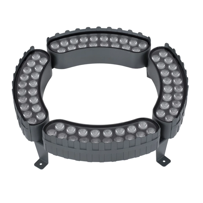 TREELIGHT-KINA 90231 Κυρτή Μπάρα Φωτισμού Wall Washer με Αντιθαμβωτική Γρίλια Ειδική για Φυτά - Δέντρα LED 18W 1530lm 15° DC 24V Αδιάβροχο IP65 L24.5 x W7 x H8cm Αρχιτεκτονικό Πορτοκαλί 2200K - Γκρι Ανθρακί - 3 Years Warranty - 8