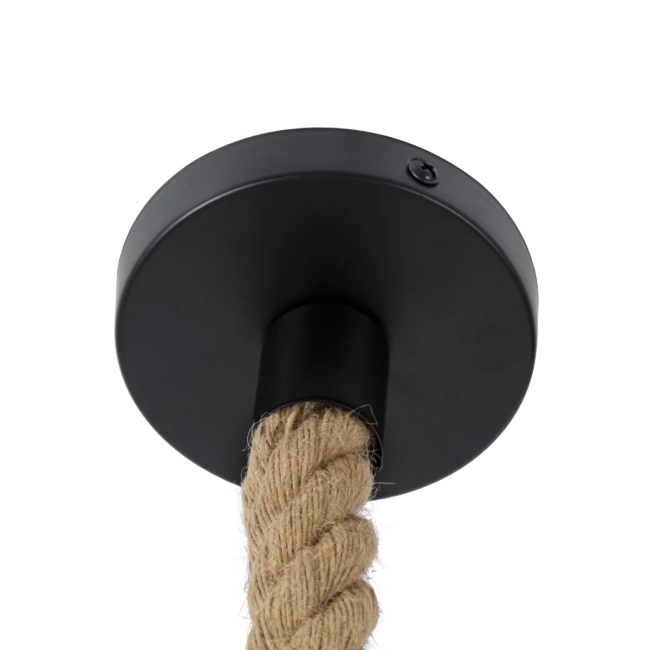  KUBRIC 01605 Boho Κρεμαστό Φωτιστικό Οροφής με Ντουί 1 x E27 AC 220-240V IP20 - Μπεζ - Μ30 x Π30 x Y40cm - 10