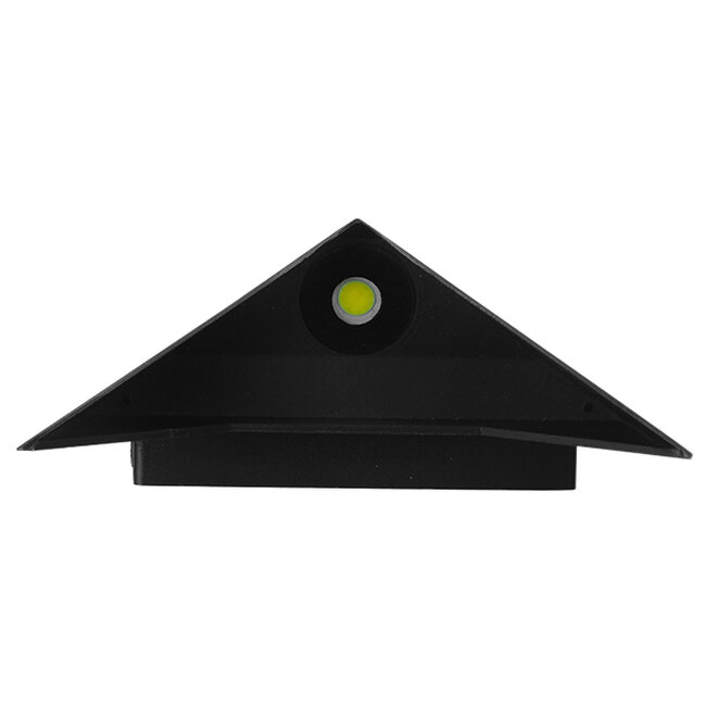 96506 LED Φωτιστικό Τοίχου Απλίκα STEALTH Αρχιτεκτονικού Φωτισμού Μαύρο Αδιάβροχο IP65 10 Watt CREE 1200lm 60° 230V Ψυχρό Λευκό Μ17 x Π7.5 x Υ17cm - 6