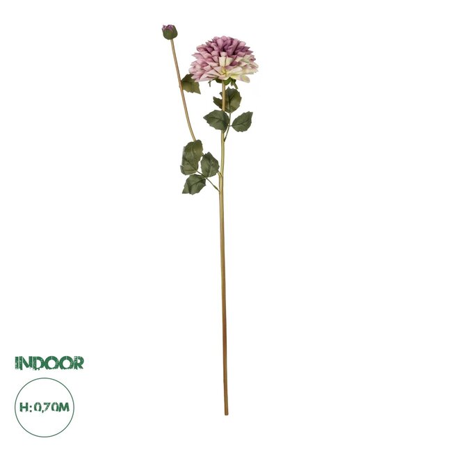 Artificial Garden PURPLE CHRYSANTHEMUM BRANCH 21322 Τεχνητό Διακοσμητικό Μωβ Κλαδί Χρυσάνθεμο Y70cm