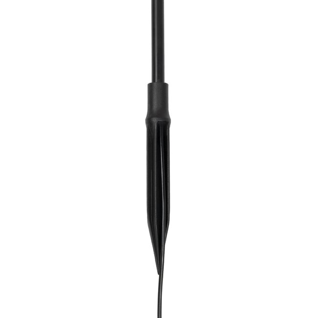 REED GLB-103-0006 Φωτιστικό Κολωνάκι Κήπου με Καρφωτή Βάση LED 2W 180lm 360° DC 24V Αδιάβροχο IP65 Θερμό Λευκό 2700K - Sanan SMD Chip - Μαύρο Ματ - Μ2 x Π2 x Υ100cm - 3 Χρόνια Εγγύηση - 9