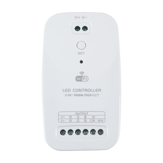 73355 Ασύρματος WiFi LED RGBW+WW+CCT Controller IOS/Android 2in1 DC 9-24V Max 180W - 4