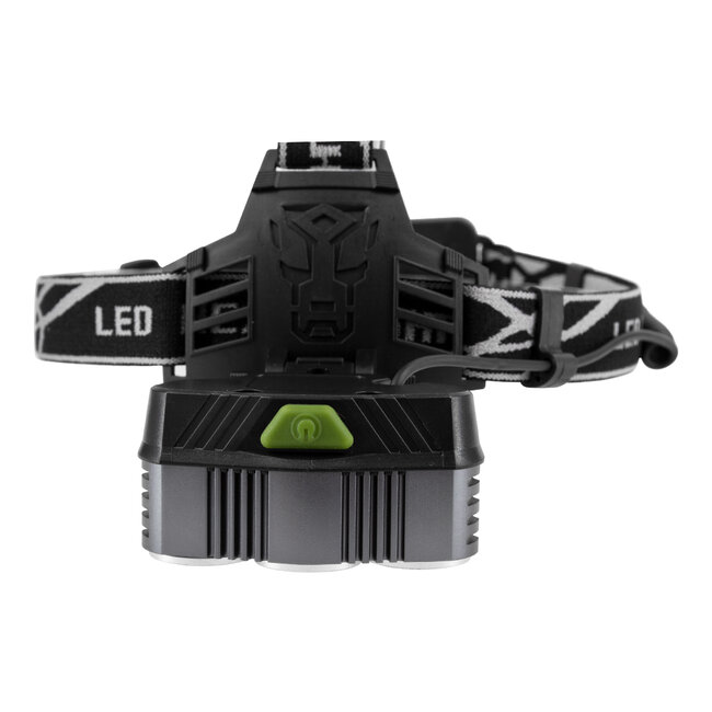 79058 Φακός Κεφαλής Επαναφορτιζόμενος LED CREE XML2-T6 Chip 50 Watt 5000lm με 2 x 18650 Μπαταρίες 5200mAh Ψυχρό Λευκό 6000K - 9