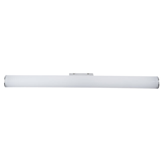 MABEL 60430 Μοντέρνο Φωτιστικό Τοίχου - Απλίκα Καθρέπτη Μπάνιου - Πίνακα LED 12W 1400lm 270° AC 220-240V IP44 Μ60 x Π10 x Υ5cm - Φυσικό Λευκό 4500K - Χρώμιο Νίκελ - 5