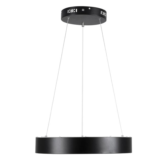 kelvo® SALEM KLV-101-0285 Κρεμαστό Φωτιστικό Οροφής LED 75W 7500lm 120° AC 220-240V IP20 Ρυθμιζόμενο Λευκό CCT με Χειριστήριο από 2700K έως 6000K Dimmable - Lumileds SMD Chip - Μαύρο Ματ - Μ45 x Π45 x Υ6cm - 3 Χρόνια Εγγύηση - 4