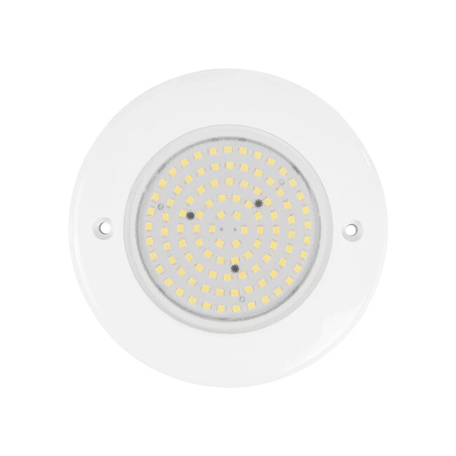 POOLARTY 61715 Υποβρύχιο Φωτιστικό για Σιντριβάνια/Πισίνες LED 8W 640lm 120° DC 12V Αδιάβροχο IP68 Φυσικό Λευκό 4500K Dimmable - 1m VDE Rubber Καλώδιο - Φ13 x Υ2cm - 3 Χρόνια Εγγύηση