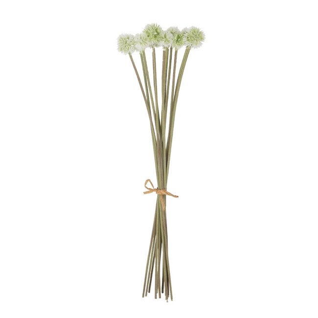 Artificial Garden WHITE DANDELION BOUQET 21358 Τεχνητό Διακοσμητικό Ταραξάκο Μπουκέτο Y54cm