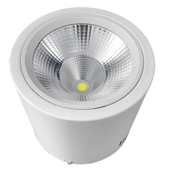 115084 Φωτιστικό Σποτ Οροφής LED Downlight 30W AC 230V 4500lm 24° IP20 Ψυχρό Λευκό 6000K