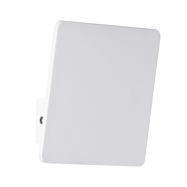 CUADRADO 60569 Φωτιστικό Τοίχου - Απλίκα Αρχιτεκτονικού Φωτισμού Εσωτερικού/Εξωτερικού Χώρου Up or Down LED 10W 1000lm 60° AC220-240V Αδιάβροχο IP65 - Σώμα Αλουμινίου & Tempered Glass - Μ14 x Π14 x Υ4.5cm - Θερμό Λευκό 2700K - Λευκό - Bridgelux Chip - 5 Years Warranty