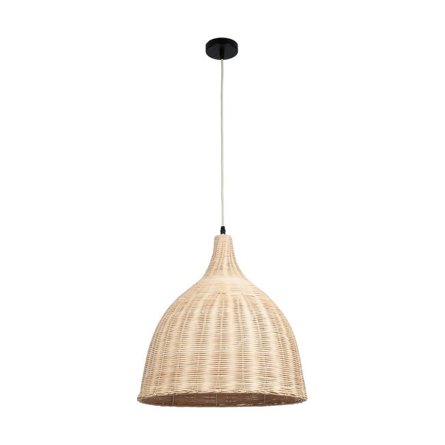 kelvo® BAHAMAS KLV-102-0002 Κρεμαστό Φωτιστικό Οροφής για Λάμπα με Ντουί E27 AC 220-240V IP20 - Μπεζ - Μ45 x Π45 x Υ47cm - 3