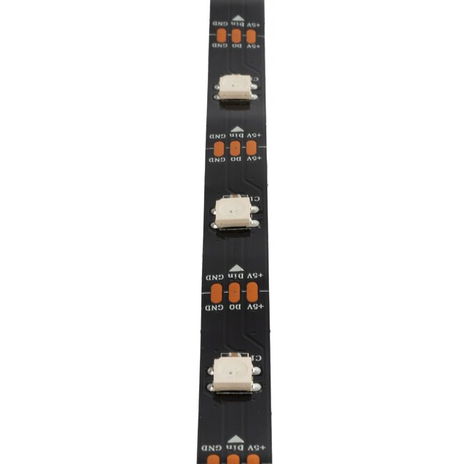 DIGISTRIP 90757 Σετ Ψηφιακής Pixel Addressable Ταινίας με IR Ασύρματο Χειριστήριο LED 36W/5m 2880lm/5m 120° DC 5V με USB 2.0 IP20 150 x SMD5050 Chip/5m 150 x Pixel/5m Πολύχρωμο RGB Dimmable SPI/TTL Protocol - Μ500 x Π1 x Υ0.2cm - Ρολό 5 Μέτρων - 5 Χρόνια Εγγύηση - 6