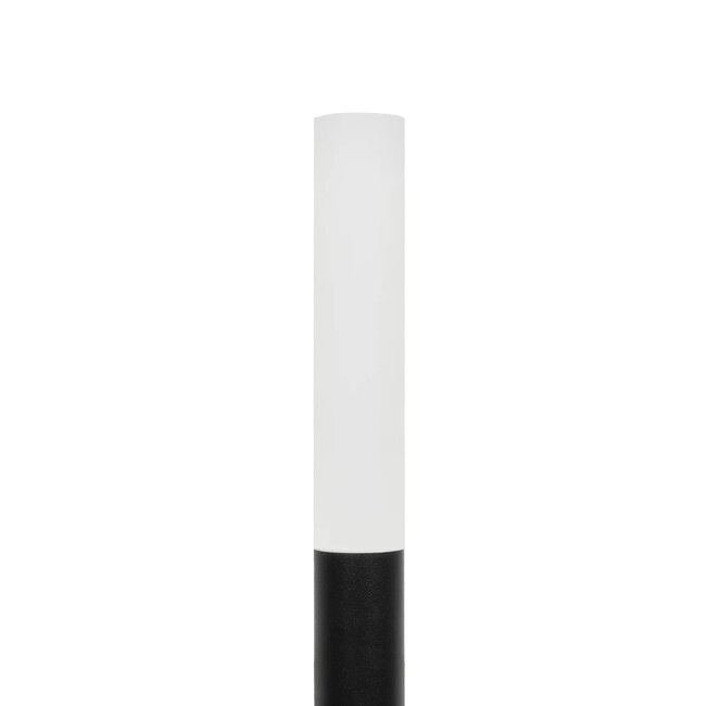 REED GLB-103-0008 Φωτιστικό Κολωνάκι Κήπου με Καρφωτή Βάση LED 5W 450lm 360° DC 24V Αδιάβροχο IP65 Θερμό Λευκό 2700K - Sanan SMD Chip - Μαύρο Ματ - Μ3 x Π3 x Υ65cm - 3 Χρόνια Εγγύηση - 4