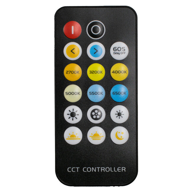 73356 Ασύρματο LED CCT Controller με Χειριστήριο RF 2.4Ghz DC 5-24V Max 144W - 4