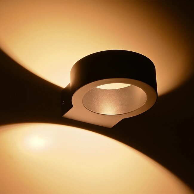 kelvo® AURA KLV-101-0113 Μοντέρνο Φωτιστικό Τοίχου - Απλίκα LED 7W 875lm 45° AC 220-240V Αδιάβροχο IP65 Θερμό Λευκό 2700K - Bridgelux COB Chip & TÜV SÜD Driver - Μαύρο Ματ - Μ15 x Π13 x Υ4.5cm - 5 Χρόνια Εγγύηση - 11 kelvo® AURA KLV-101-0113 Μοντέρνο Φωτιστικό Τοίχου - Απλίκα LED 7W 875lm 45° AC 220-240V Αδιάβροχο IP65 Θερμό Λευκό 2700K - Bridgelux COB Chip & TÜV SÜD Driver - Μαύρο Ματ - Μ15 x Π13 x Υ4.5cm - 5 Χρόνια Εγγύηση - 11