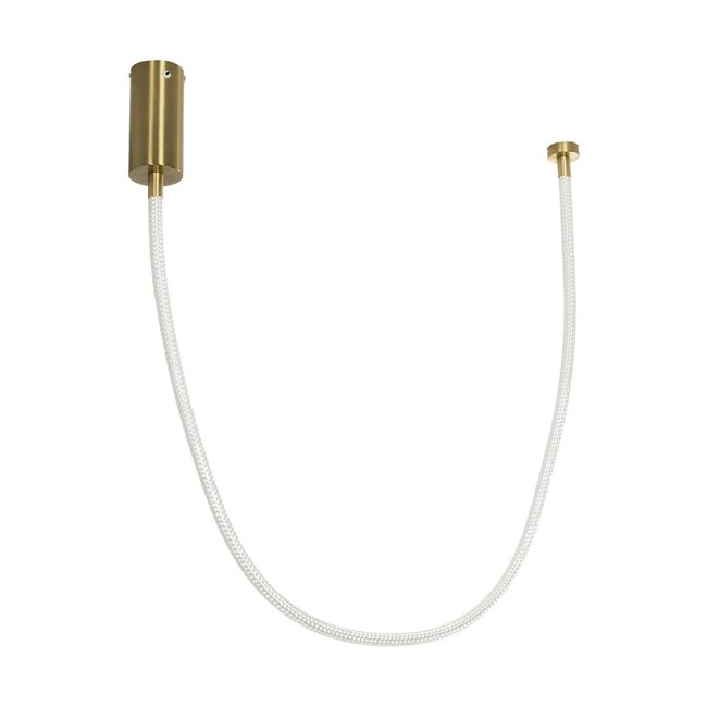 kelvo® GLOW KLV-101-0155-V2 Φωτιστικό Οροφής / Απλίκα LED 27W 2700lm 360° AC 220-240V IP20 Ρυθμιζόμενο Λευκό CCT με Χειριστήριο από 2700K έως 6000K Dimmable - Lumileds SMD Chip - Χρυσό Πλατίνα - Μ90 x Π9 x Υ95cm - 3 Χρόνια Εγγύηση - 3