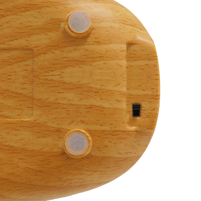 Μοντέρνο Επιτραπέζιο Φωτιστικό Γραφείου LED 6 Watt Μονόφωτο Μεταλλικό Καφέ Ξύλο Ασημί Λευκό Ημέρας 4500k  DRAPER SILVER 01438 - 6