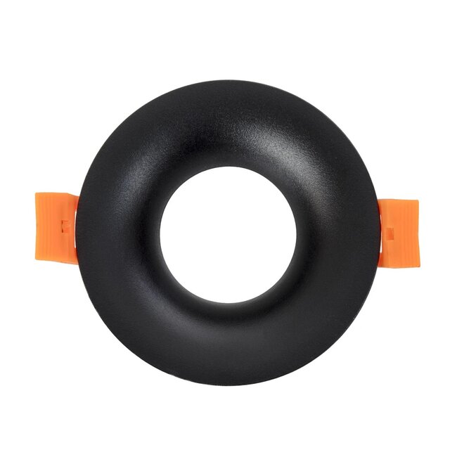 kelvo® OMICRON KLV-101-0034 Χωνευτό Φωτιστικό Downlight Σποτ για Λάμπα MR16 με Ντουί GU10 AC 220-240V IP20 - Μαύρο Ματ - Μ8.5 x Π8.5 x Υ3cm / Q7.5cm