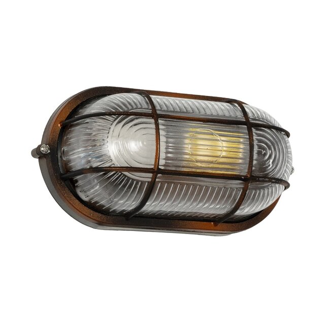 BOATLIGHT 61622 Vintage Φωτιστικό Καραβοχελώνα Τοίχου - Απλίκα με Ντουί 1 x E27 AC 220-240V Αδιάβροχο IP65 - Χάλκινο Παλαιωμένο Εφέ Σκουριάς Ματ - Μ21 x Π10.4 x Υ9cm BOATLIGHT 61622 Vintage Φωτιστικό Καραβοχελώνα Τοίχου - Απλίκα με Ντουί 1 x E27 AC 220-240V Αδιάβροχο IP65 - Χάλκινο Παλαιωμένο Εφέ Σκουριάς Ματ - Μ21 x Π10.4 x Υ9cm
