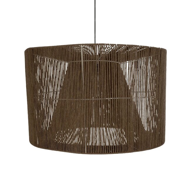 ZYLINDER 205-0023 Boho Κρεμαστό Φωτιστικό Οροφής με Ντουί 1 x E27 AC 220-240V IP20 - Καφέ - M80 x Π80 x Υ51cm - 5 ZYLINDER 205-0023 Boho Κρεμαστό Φωτιστικό Οροφής με Ντουί 1 x E27 AC 220-240V IP20 - Καφέ - M80 x Π80 x Υ51cm - 5