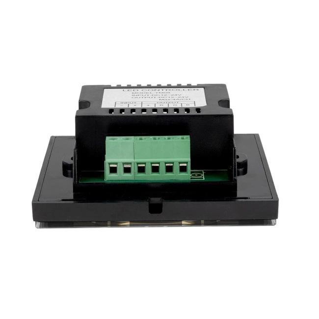 LED RGB Controller Μαύρο Τοίχου Αφής 12v (144w) - 24v (288w) DC 77409 LED RGB Controller Μαύρο Τοίχου Αφής 12v (144w) - 24v (288w) DC 77409