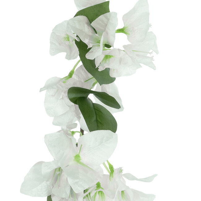Artificial Garden BOUGAUVILLEA BRANCH 20657 Τεχνητό Διακοσμητικό Κλαδί Μπουκανβίλιας Λευκή Y80cm