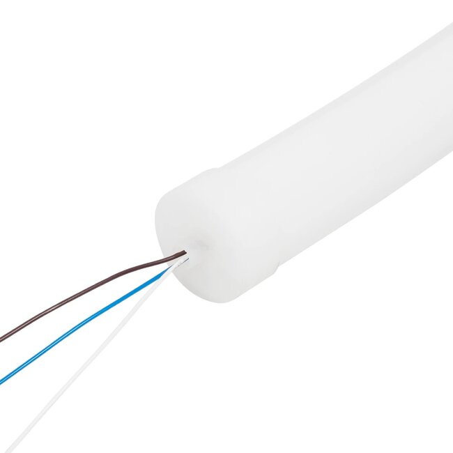 kelvo® AURAFLEX KLV-101-0510 Ταινία Neon Flex LED 14W/m 1400lm/m 360° DC 24V Αδιάβροχο IP65 504 x SMD2835 Chip/m Ρυθμιζόμενο Λευκό CCT από 2700K έως 6000K Dimmable - Lumileds SMD Chip - Μ1000 x Π3.3 x Υ3.3cm - Ρολό 10 Μέτρων - 6 Χρόνια Εγγύηση - 4