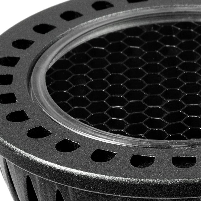 kelvo® KYRON DARK 36° KLV-103-0008 Σποτ GU10 MR16 με Honeycomb Anti-Glare Reflector LED 7W 770lm CRI (Ra) ≥ 90 36° AC 220-240V IP20 Θερμό Λευκό 2700K Dimmable - Bridgelux COB Chip - Γκρι Ανθρακί & Μαύρο Ματ - Μ5 x Π5 x Υ5.7cm - 3 Χρόνια Εγγύηση - 4