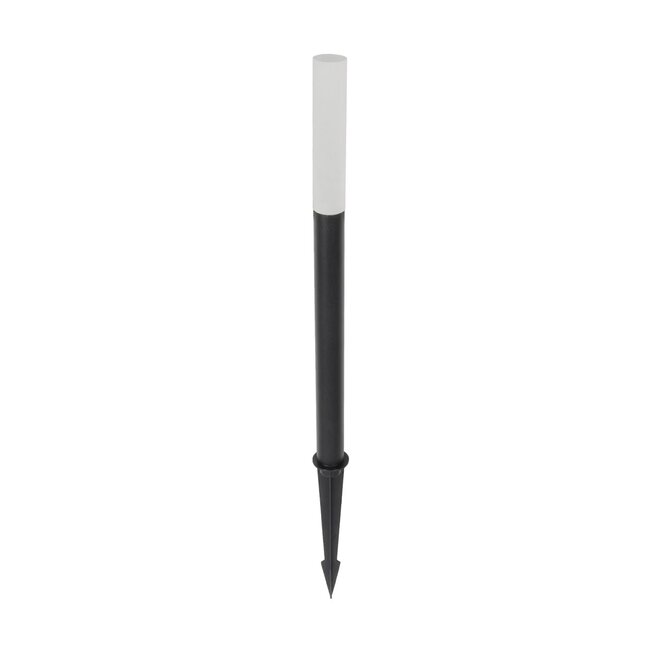 REED GLB-103-0008 Φωτιστικό Κολωνάκι Κήπου με Καρφωτή Βάση LED 5W 450lm 360° DC 24V Αδιάβροχο IP65 Θερμό Λευκό 2700K - Sanan SMD Chip - Μαύρο Ματ - Μ3 x Π3 x Υ65cm - 3 Χρόνια Εγγύηση