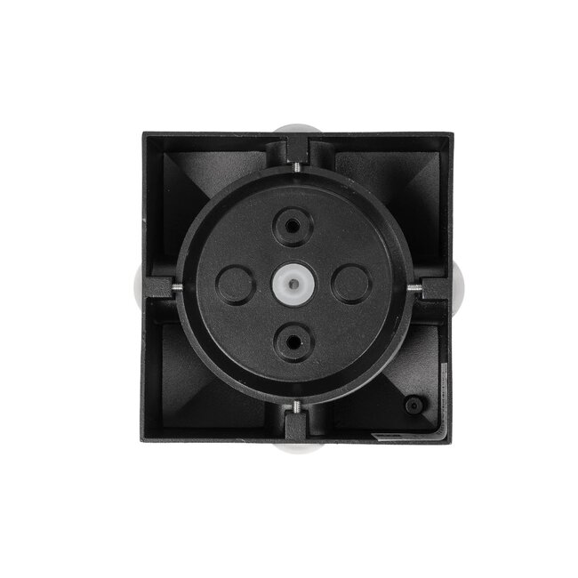kelvo® ARKOS KLV-101-0110 Μοντέρνο Φωτιστικό Τοίχου - Απλίκα LED 8W 840lm 15° AC 220-240V Αδιάβροχο IP65 Θερμό Λευκό 2700K - Lumileds COB Chip & TÜV SÜD Driver - Μαύρο Ματ - Μ14 x Π5.5 x Υ14cm - 5 Χρόνια Εγγύηση - 6