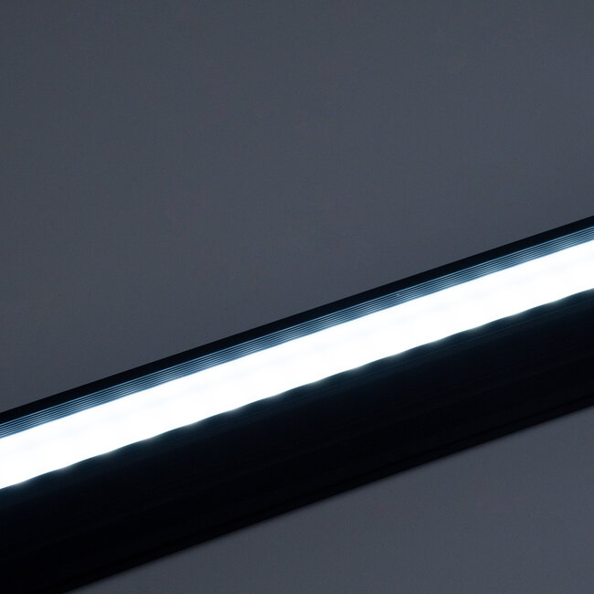 MARKET 61020-S Γραμμικό Φωτιστικό Οροφής Linear LED CCT 18W 2230lm 60° AC 220-240V Μ120 x Π2 x Υ4cm Ψυχρό Λευκό 6000K - Μαύρο - 3 Years Warranty - 12
