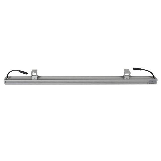 WASHERJAVIA 90555 Μπάρα Φωτισμού Wall Washer LED 48W 5280lm 5° DC 24V Αδιάβροχο IP67 Θερμό Λευκό 2700K Dimmable - Bridgelux SMD Chip - Γκρι Ανθρακί - Μ100 x Π5.2 x Υ3.6cm - 3 Χρόνια Εγγύηση - 5