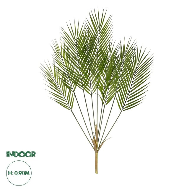 Artificial Garden Green PALMLEAF BRANCH 21155 Τεχνητό Διακοσμητικό Κλαδί Φοίνικα Πράσινο Y90cm