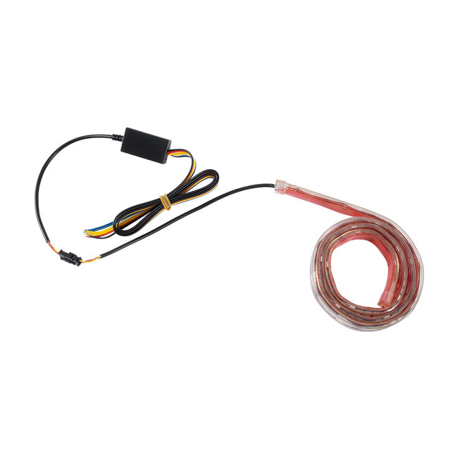 81732 Car Backlit LED Strip Εύκαμπτη Ταινία 100cm Σήμανσης DRL Αυτοκινήτου 5 Προγραμμάτα Φωτισμού LED SMD 5050 7.6W DC 9-30V Αδιάβροχη IP65 RGB - 2 Χρόνια Εγγύηση - 4