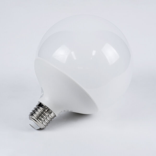 BUBBLE 60043 Λάμπα E27 G125 LED 20W 1940lm 260° AC 220-240V IP20 Φυσικό Λευκό 4500K - Lumileds SMD Chip - Λευκό Γαλακτερό - Μ12.5 x Π12.5 x Υ16cm - 3 Χρόνια Εγγύηση - 4