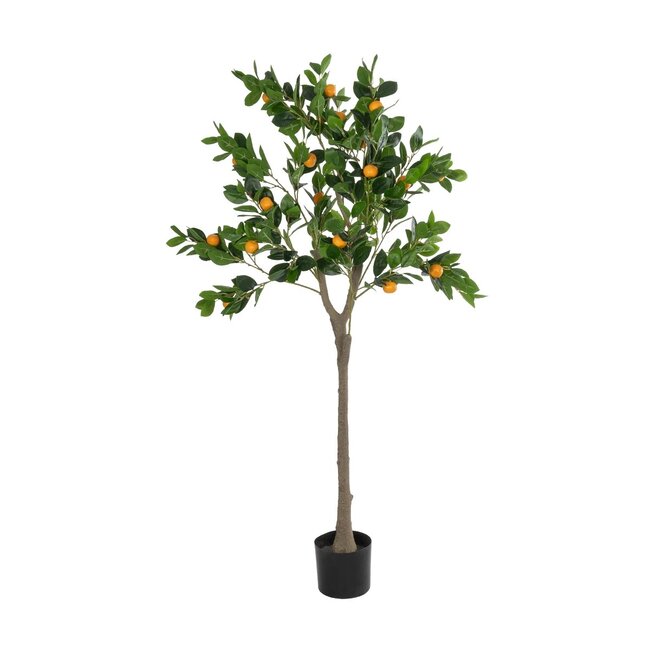 Artificial Garden ORANGE TREE 21109 Τεχνητό Διακοσμητικό Δέντρο Πορτοκαλιά Μ90 x Π70 x Υ160cm - 5