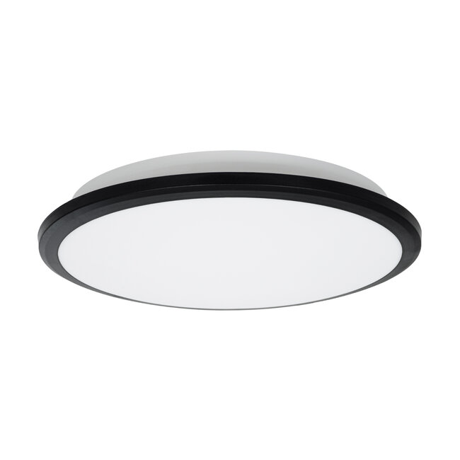 TUFFIN 60997 Πλαφονιέρα Οροφής LED 24W 2640lm 120° AC 220-240V Αδιάβροχη IP54 Φ30 x Υ6.5cm Φυσικό Λευκό 4500K - Μαύρο - Bridgelux Chips - 3 Years Warranty TUFFIN 60997 Πλαφονιέρα Οροφής LED 24W 2640lm 120° AC 220-240V Αδιάβροχη IP54 Φ30 x Υ6.5cm Φυσικό Λευκό 4500K - Μαύρο - Bridgelux Chips - 3 Years Warranty